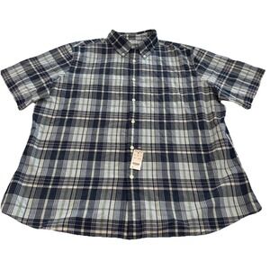 Brooks Brothers Regent Fit XXL Plaid Shirt Button Down Cotton NWT